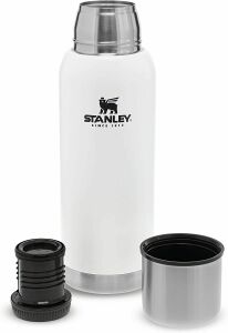 Stanley Adventure Vakumlu Termos 1 LT  Beyaz