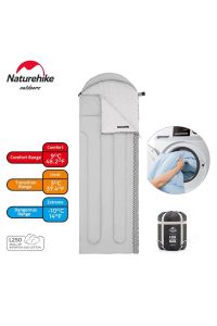 Naturehike L250 Zarf Tarzı Kapüşonlu Uyku Tulumu -10°c Mavi