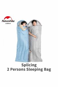 Naturehike L250 Zarf Tarzı Kapüşonlu Uyku Tulumu -10°c Mavi