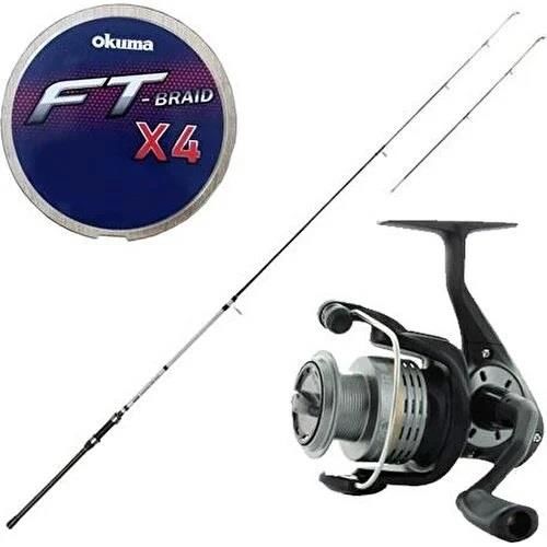 Yek Outdoor Tekne ve Bot Kamışı Seti Okuma Classic Ufr Tele Boat 5' 150CM 120G Bot Kamışı & Okuma Revenger Rv-40 Fd Olta Makinesi