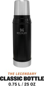 Stanley Klasik Vakumlu Termos 0.75 Lt Siyah