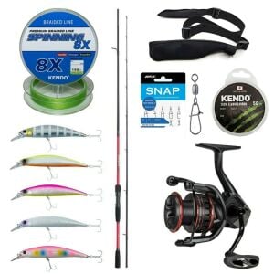 YekOutdoor Okuma Profesyonel Spin Seti Shimano Kamış Sienna Spinning EVA 2,41m 10-35g &Okuma Ceymar HD CHD-2500A 7+1BB Olta Makinesi