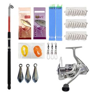 YekOutdoor Hazır Olta Seti Kendo Elbe 3.50m 70-150gr Olta Kamışı&Kendo Atlantic GV6000 1BB Olta Makinesi