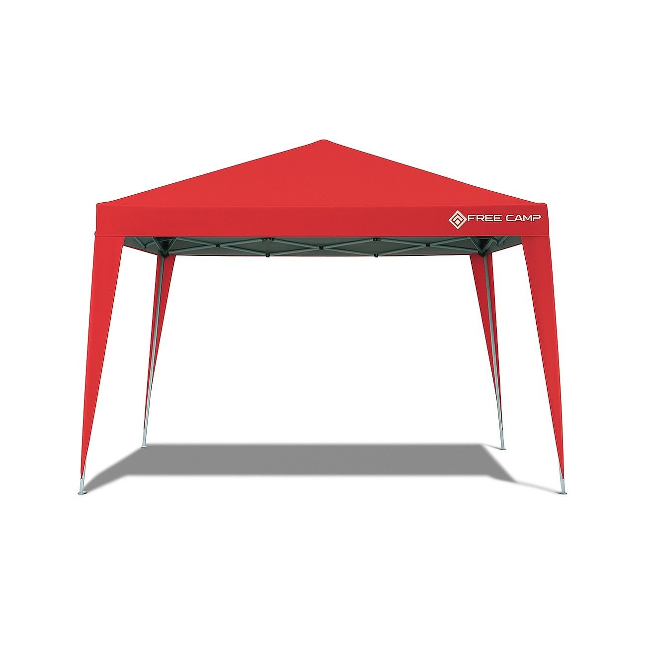 Yek Outdoor 3 X 3 M Katlanır Portatif Polyester Gazebo - Çardak - Bahçe Kamelyası & Gölgelik Kırmızı