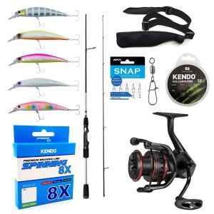 YekOutdoor Okuma Profesyonel Spin Seti Okuma Helios SX Spin 2,70cm 15-45 gr 2 Parça Spin Kamışı&Okuma Ceymar HD CHD-3000A Matt Black 7+1BB Olta Makinesi