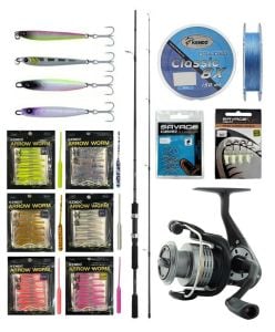 YekOutdoor FireWorm LRF Seti Shimano Kamış FX XT Spinning Moderate Fast 1,80m 3-14g 2pc&Okuma Revenger RV-25 FD Olta Makinesi