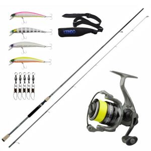 YekOutdoor Okuma Spin Olta Seti Okuma Azaki Spin 274 cm 12-35 gr 2 Parça Spin Kamışı&Dam Quick Dynabraid 4 4000S FD 3+1BB Olta Makinesi