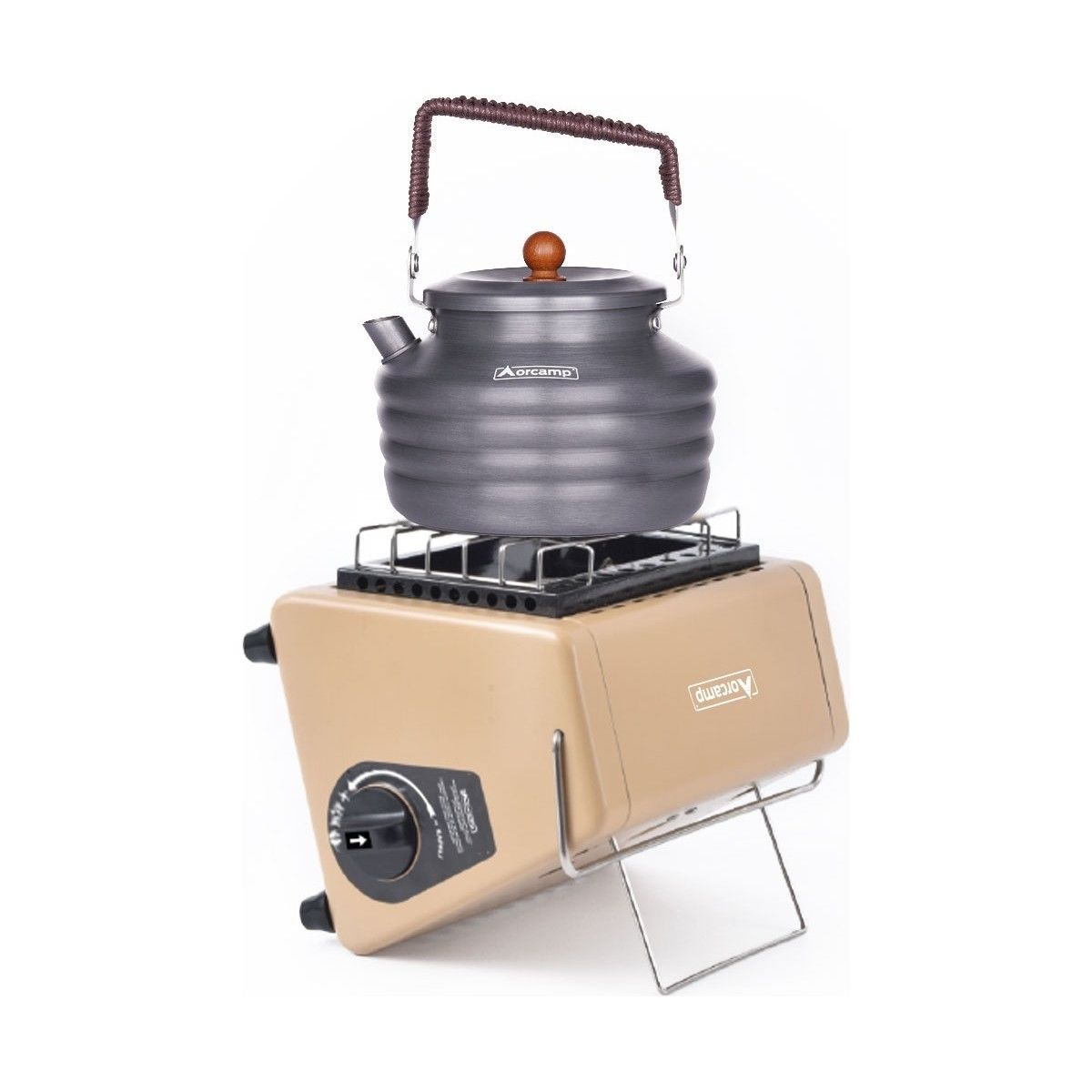 Orcamp Hota Portatif Soba Bej 4 Kartuşlu Set