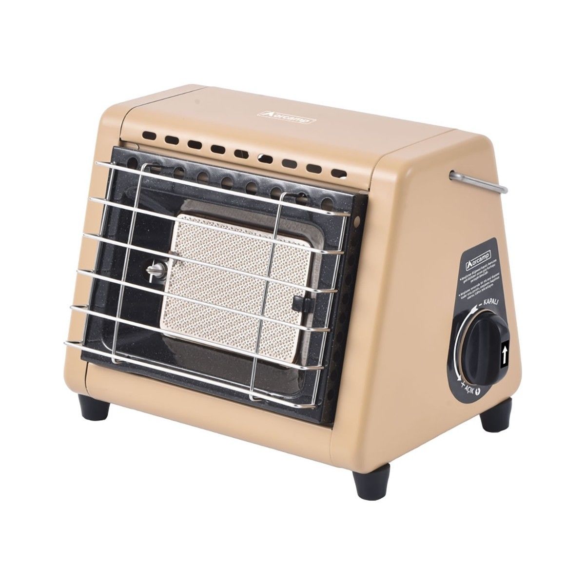 Orcamp Hota Portatif Soba Bej 4 Kartuşlu Set