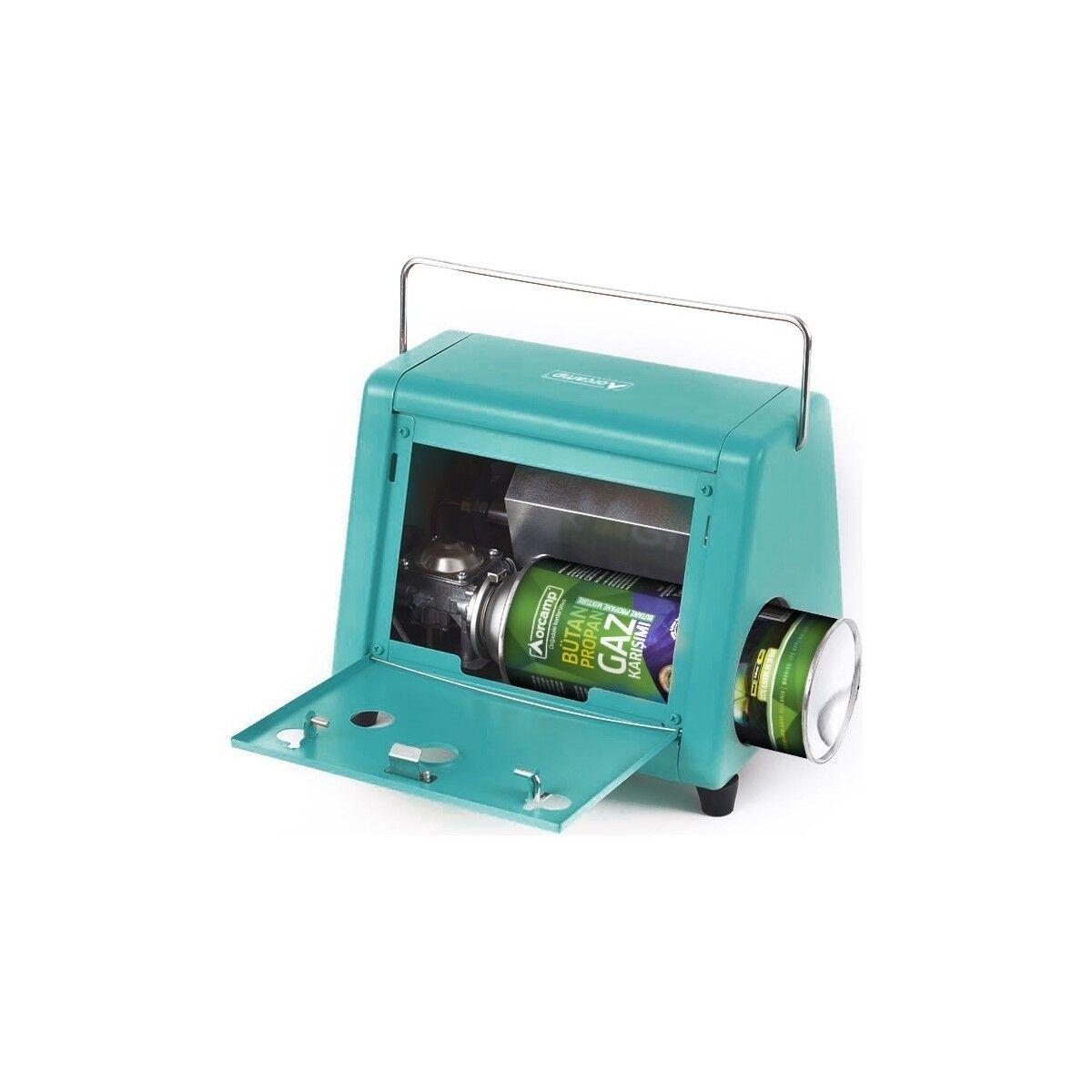 Orcamp Hota Portatif Soba Turkuaz 4 Kartuşlu Set