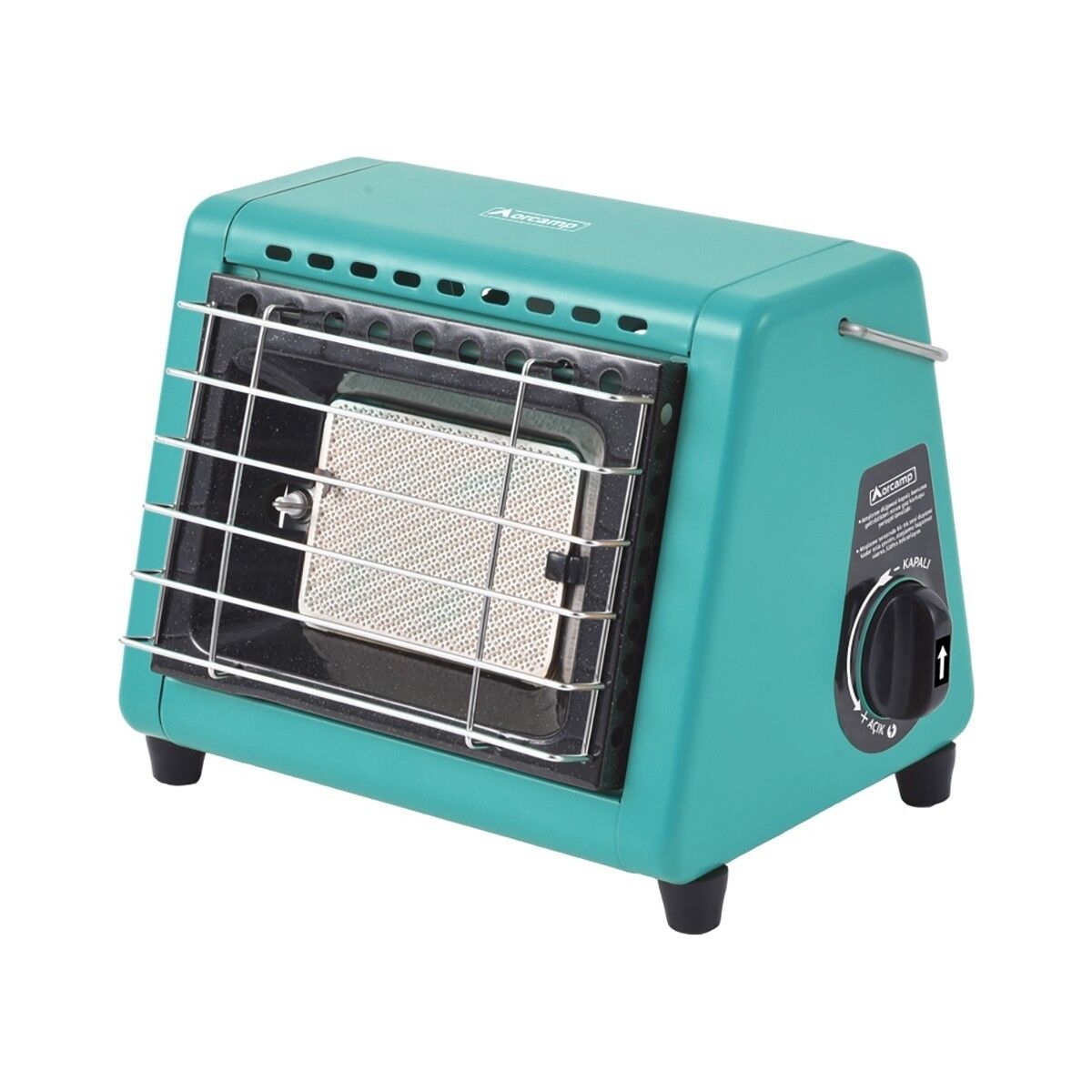 Orcamp Hota Portatif Soba Turkuaz 4 Kartuşlu Set