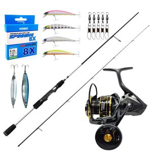 YekOutdoor Üst Düzey Okuma Spin Olta Seti  Okuma Helios SX Spin 2,70cm 15-45 gr 2 Parça Spin Kamışı&Okuma Inspira ISX-4000XA1 Gunsmoke 8+1BB Olta Makinesi