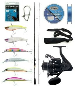 Yek Outdoor Spin Olta Seti Kendo Kenshi Pro 2.73m 12-45gr Olta Kamışı&Okuma Wave Power 4000A Olta Makinesi