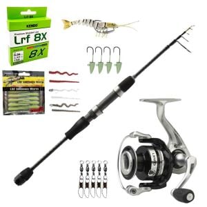 YekOutdoor Okuma LRF Olta Ful Silikonlu Set Okuma Lrf-Tele-706UL 210cm 1-8 gr Lrf Kamışı&Dam Quick 1 2000 Fd 3+1 bb Olta Makinesi
