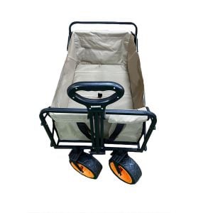 Yek Outdoor Büyük Katlanabilir Frenli Evcil Hayvan Taşıma, Plaj ve Kamp Arabası