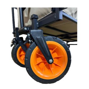 Yek Outdoor Büyük Katlanabilir Frenli Evcil Hayvan Taşıma, Plaj ve Kamp Arabası