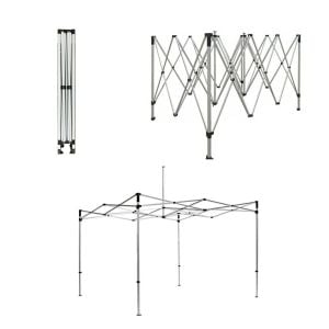 YekOutdoor 3x3 Otomatik Gazebo | Çardak | Gölgelik | Bahçe Kamelyası – Asorti Renk