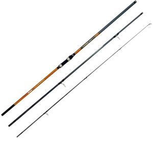 YekOutdoor Okuma Surf Olta Seti Okuma Salina Surf 14' 420 cm 3 Parça Surf Kamışı -Okuma Alaris ALS-65 Olta Makinesi