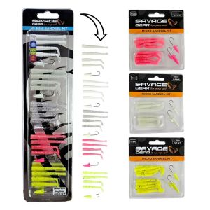 Yek Outdoor Savage Gear 172 Parça Yüksek Kalite LRF Yapay Silikon & Jig Yem Seti - Full Çeşit