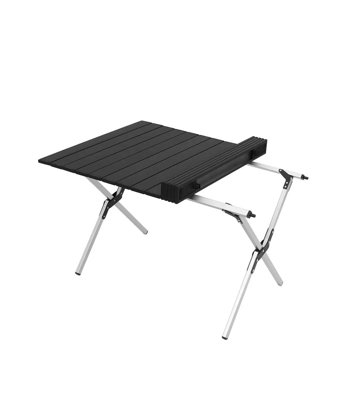 Yek Outdoor Portatif Alüminyum Kamp Masası Siyah 60x82x48cm