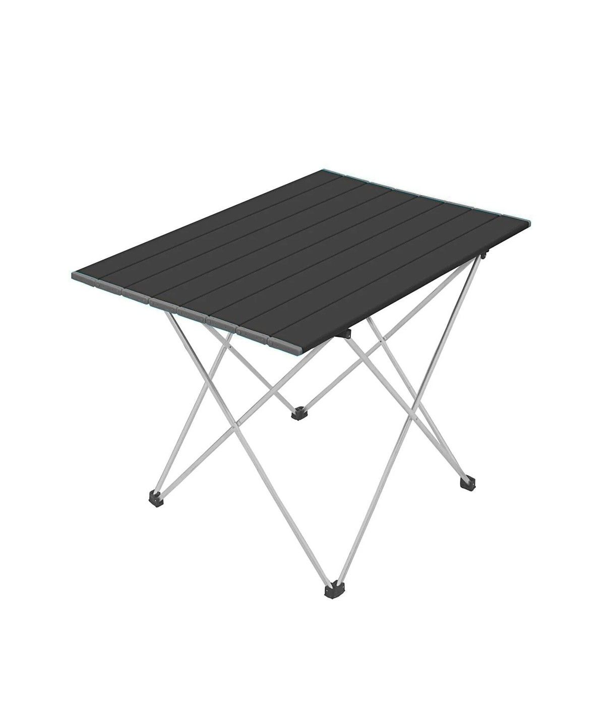 Yek Outdoor Portatif Alüminyum Katlanır Eko Kamp Masası Büyük  66x47x52cm Siyah