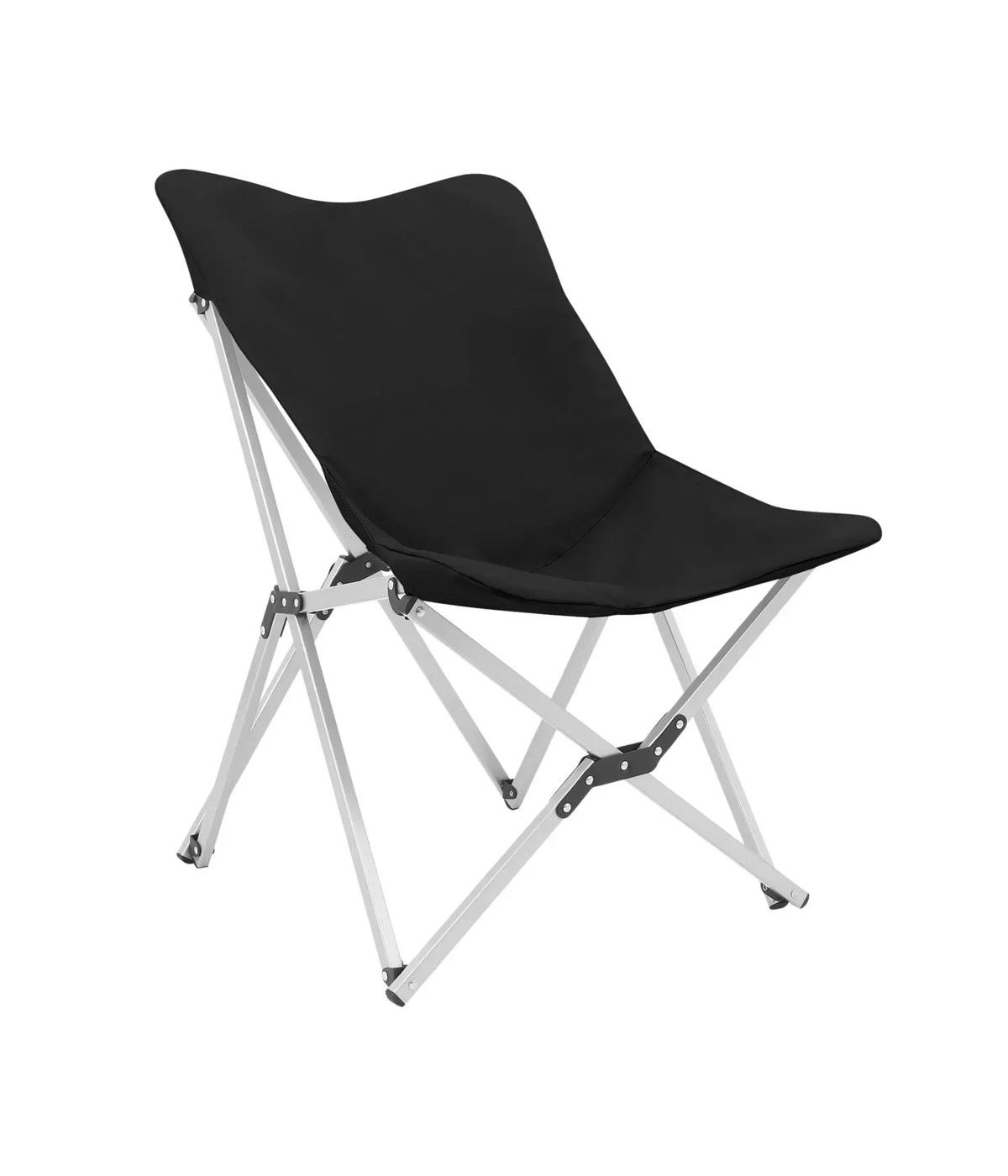 Yek Outdoor 4 Kişilik Alüminyum Kamp Masa Sandalye Seti - Gri