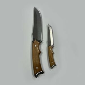 YekOutdoor El Yapımı Deri Kılıflı Kamp Bıçağı