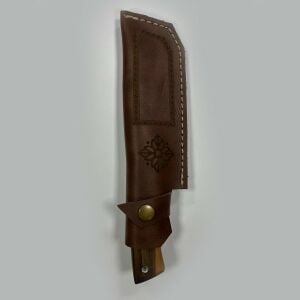 YekOutdoor El Yapımı Deri Kılıflı Kamp & Mutfak Bıçağı