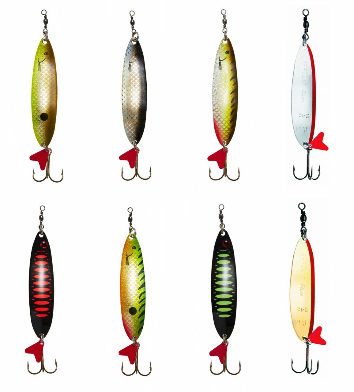 Dam Effzett Standard Spoon Slim 8 cm 24 gr Sinking Kaşık