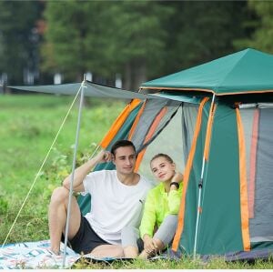 Yek Outdoor 6 Kişilik Tam Otomatik Tenteli Kamp Çadırı 270x270x170cm