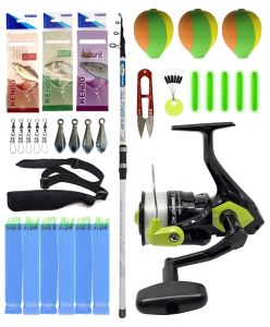 Yek Outdoor Surf Olta Seti Kendo Sea Power Surf 4.20m 100-250gr Olta Kamışı&Okuma FNX-60NG 1BB Olta Makinesi