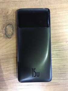 Baseus Bipow Dijital Ekranlı 15W 10.000 mAh Powerbank Siyah