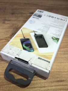 Baseus Bipow Dijital Ekranlı 15W 10.000 mAh Powerbank Siyah
