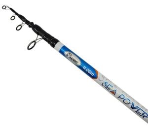 YekOutdoor Full Çeşit 4'lü Okuma Göl Seti Kendo Sea Power Surf 4.20m 100-250gr Olta Kamışı&Okuma ARIA-5000a 1BB Olta Makinesi