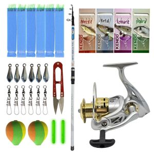 Yek Outdoor Olta Seti Kendo Sea Power Surf 4.20m 100-250gr Olta Kamışı&Kendo Elbe GU6000 Olta Makinesi