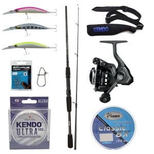 YekOutdoor Spin Olta Seti Okuma Wave Power 2,74 cm 7-30 gr 2 Parça Spin Kamışı&Okuma Acuador ACU-4000A 3+1BB Olta Makinesi