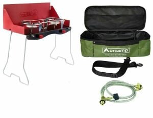 Orcamp Katlanabilir ayaklı ikili kamp ocak