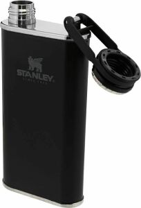 Stanley Klasik Paslanmaz Çelik Cep Matarası, 0.23L, Siyah