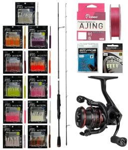 YekOutdoor ULTRA LRF Seti Savage Gear SG2 Ultra Light Game 2.13M 2-10GR &Okuma Ceymar CHD-2500A Olta Makinesi