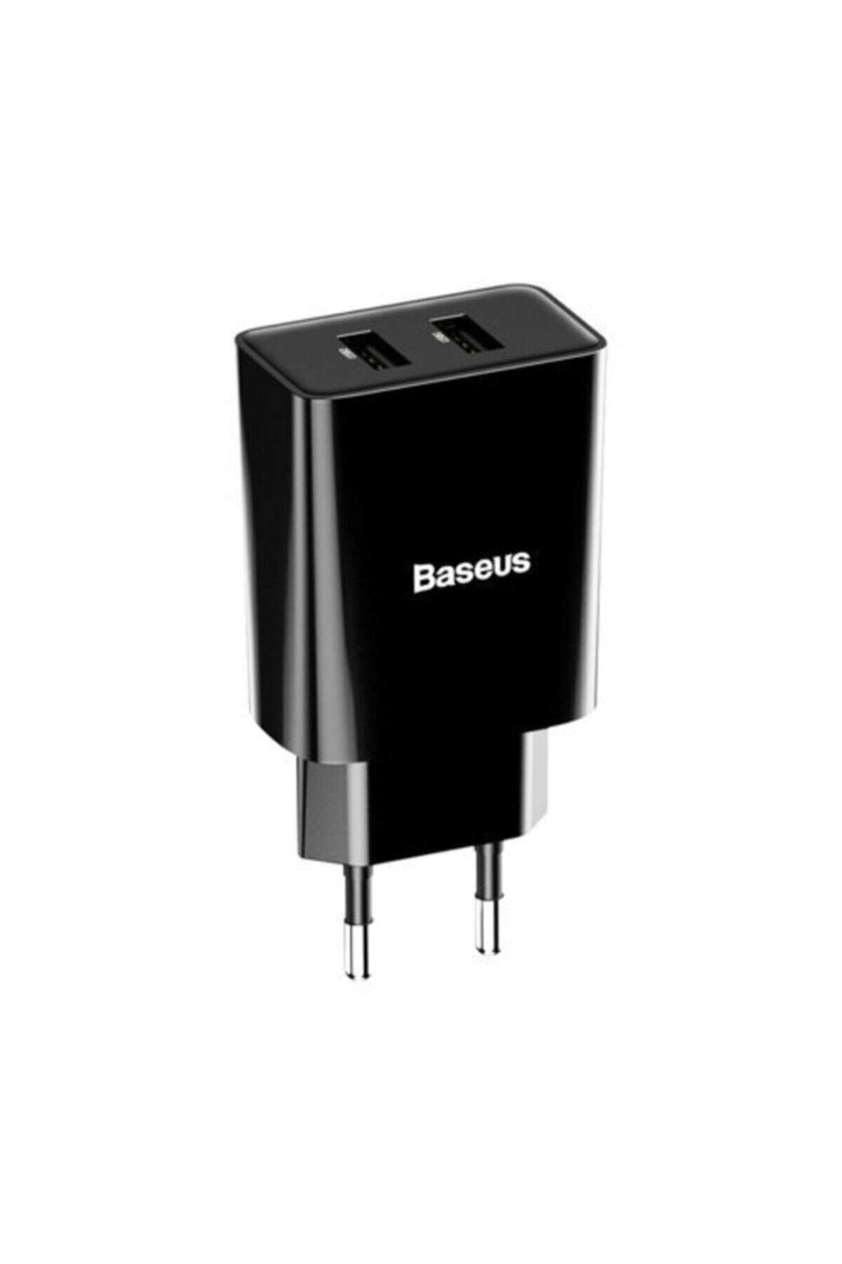 Baseus Duvar Şarj Cihazı Adaptörü 2x Usb 2.1a 10,5w