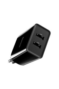 Baseus Duvar Şarj Cihazı Adaptörü 2x Usb 2.1a 10,5w