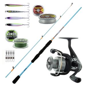 YekOutdoor Okuma Profesyonel LRF Seti Okuma Fuel Spin 213 cm 0-8 gr Lrf Kamışı&Okuma Revenger RV-25 FD Olta Makinesi