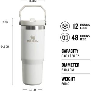 Stanley The IceFlow Flip Straw Pipetli Termos Bardak 0,89 LT
