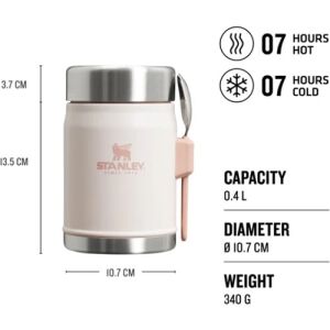 Stanley Klasik Paslanmaz Çelik Yemek Termosu Kaşıklı 0,40 LT