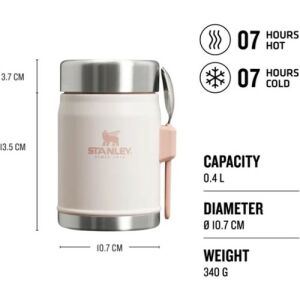 Stanley Klasik Paslanmaz Çelik Yemek Termosu Kaşıklı 0,40 LT