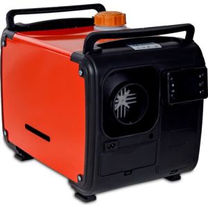 Sensation 5 Kw Webasto Muadili Taşınabilir Dizel Isıtıcı (12V-220V) Kırmızı