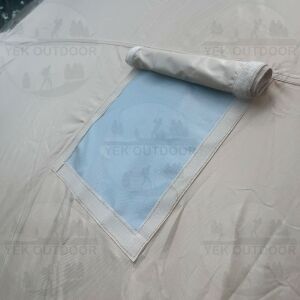 Yek Outdoor 210D Oxford 6 Kişilik 4 Mevsim Soba Çıkışlı Şişme Kamp Çadırı – Pompalı, 210x300x190 cm