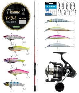 Yek Outdoor Pro Spin Seti Shimano Kamış Sienna Spinning EVA 2,69m 20-50g 2pc&Savage Gear SGS8 4000 FD 8+1BB Olta Makinesi