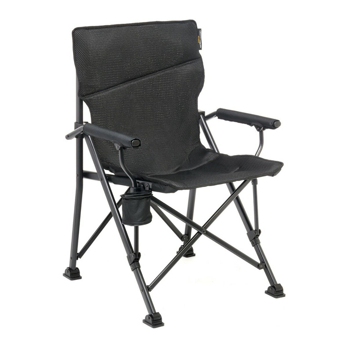 Roxy Comfort+ Black Edition Yüksek Konforlu Katlanır Kamp Sandalyesi