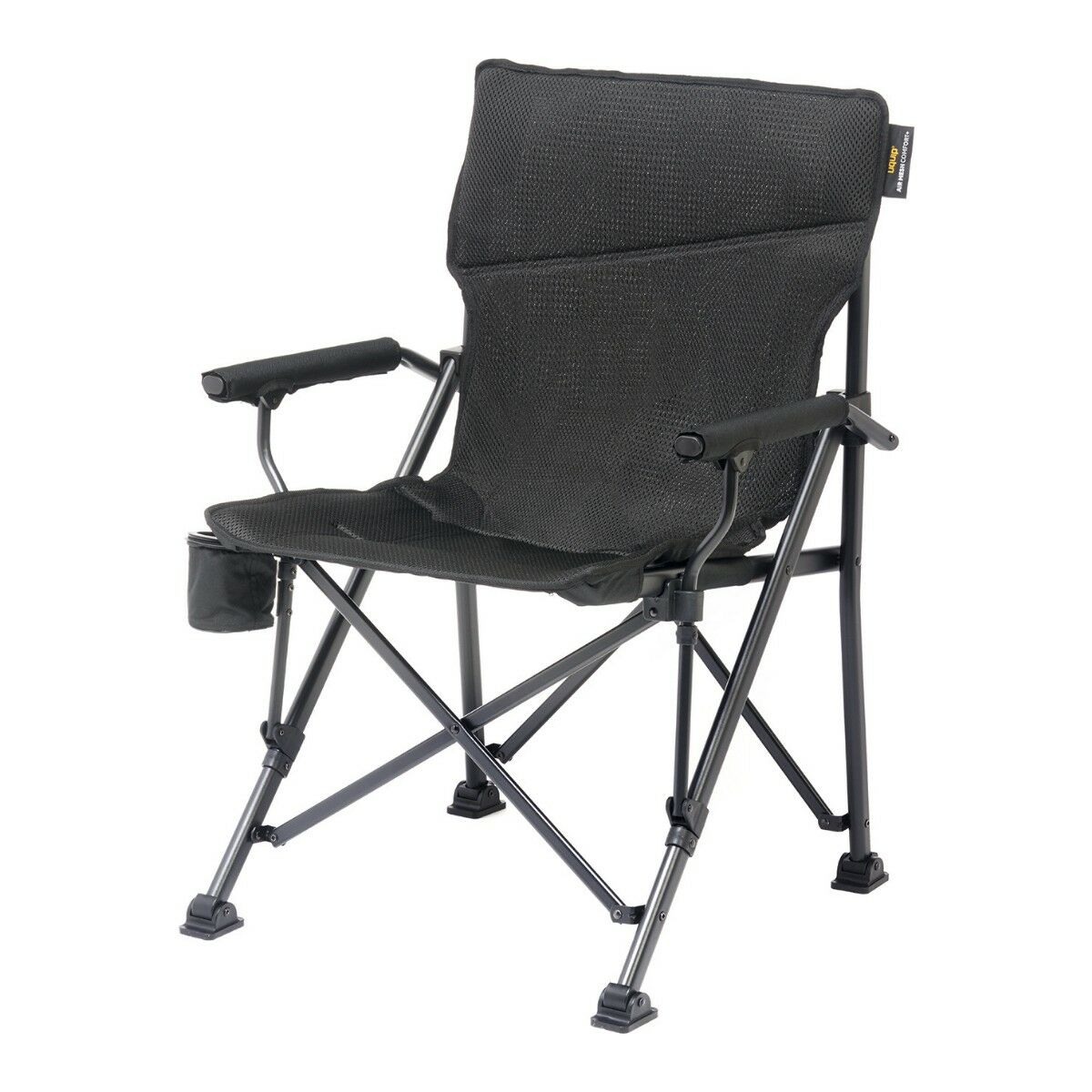 Roxy Comfort+ Black Edition Yüksek Konforlu Katlanır Kamp Sandalyesi